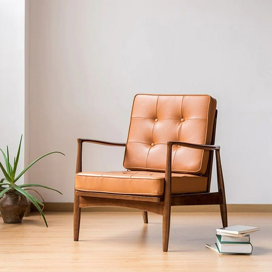 ASHVERE Leather Armchair - Cassa Haus Singapore