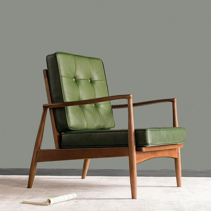 PEREGRINE Leather Armchair - Radical Homes Singapore