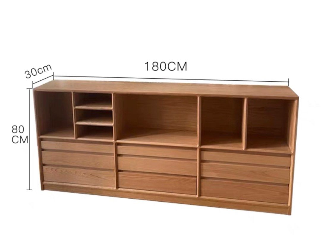 KASI Solid Wood Sideboard - Radical Homes Singapore