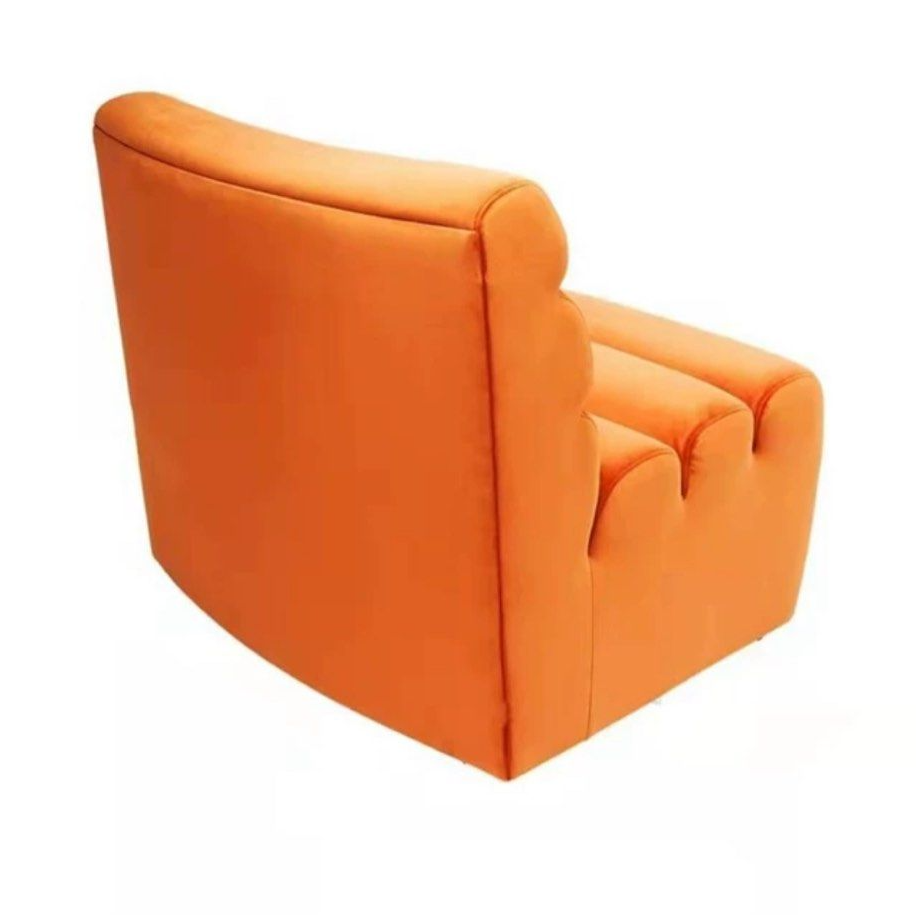 DRAVENOR Modern Velvet Curved Sofa - Radical Homes Singapore
