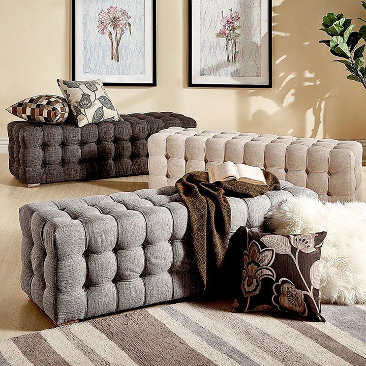 TATTERSALL Upholstered Bench - Cassa Haus Singapore