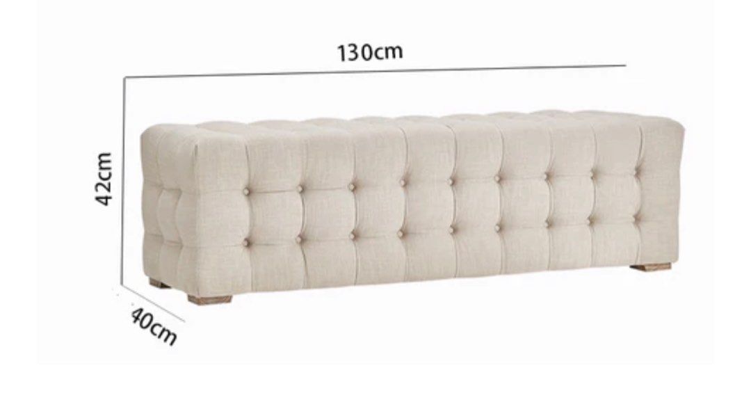 TATTERSALL Upholstered Bench - Cassa Haus Singapore