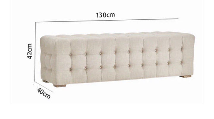TATTERSALL Upholstered Bench - Cassa Haus Singapore