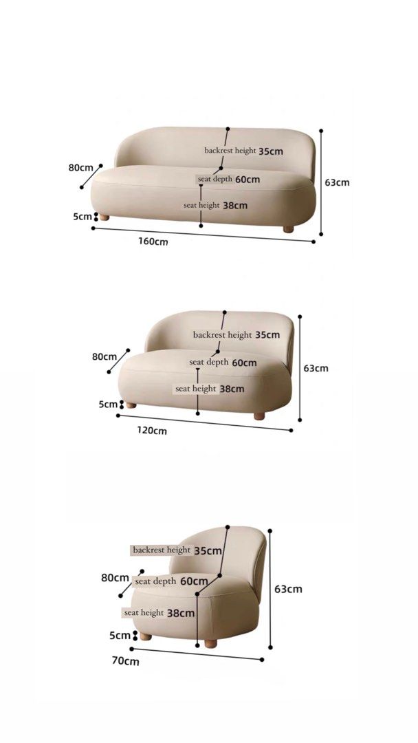 MERUNA Modern Sofa - Radical Homes Singapore