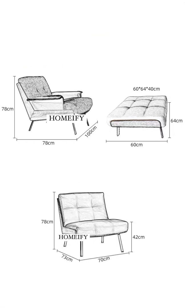 DOVER Modern Lounge Chair - Radical Homes Singapore