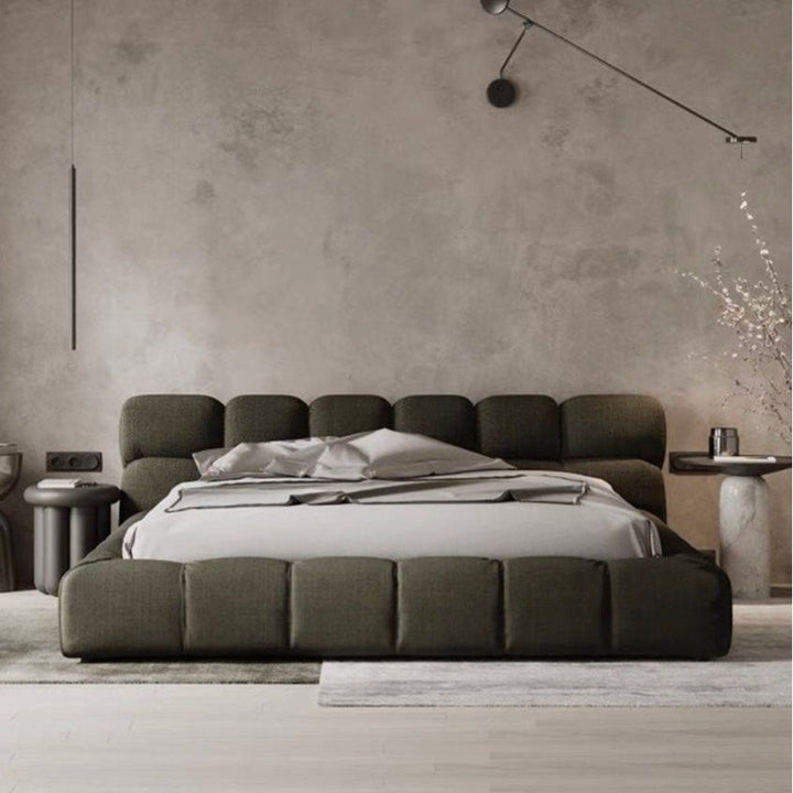ALTES Modern Puffy Bedframe - Radical Homes Singapore