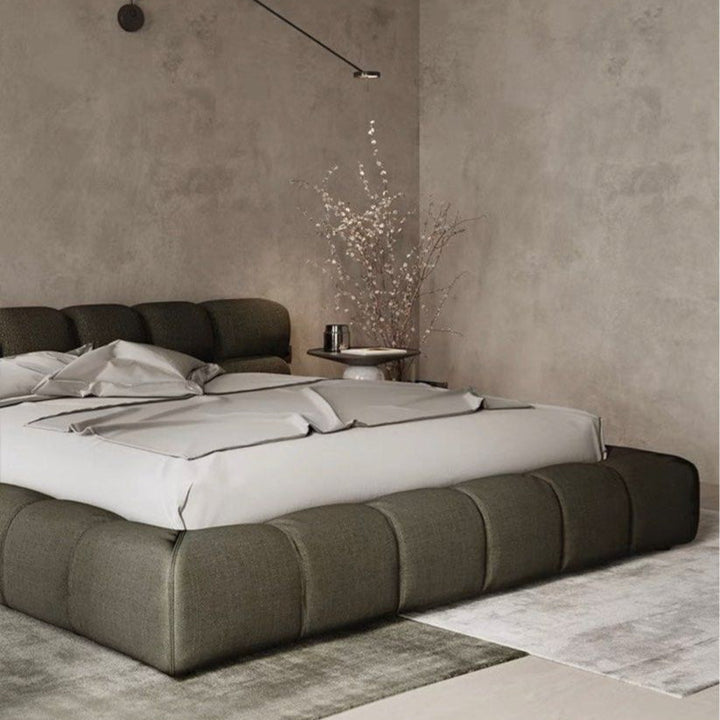PUFFSCAPE Modern Puffy Bedframe