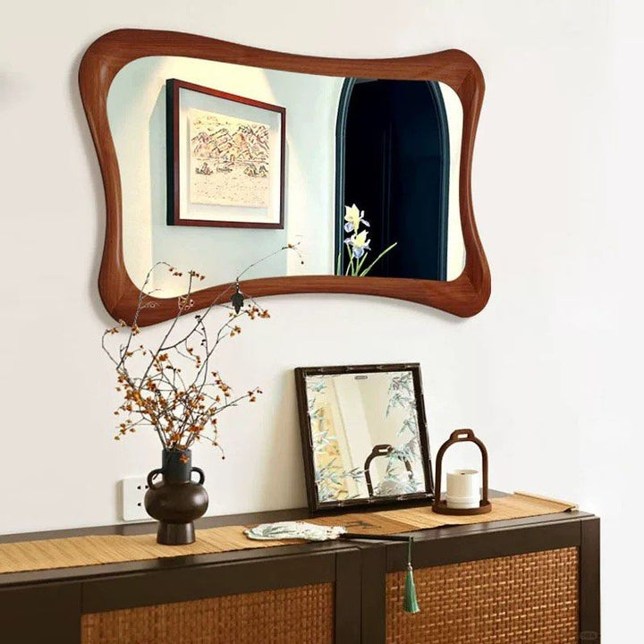 ALTIN Modern Curve Wall Mirror - Radical Homes Singapore