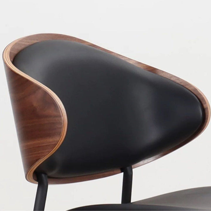 TURNER Modern Leather Dining Chair - Radical Homes Singapore