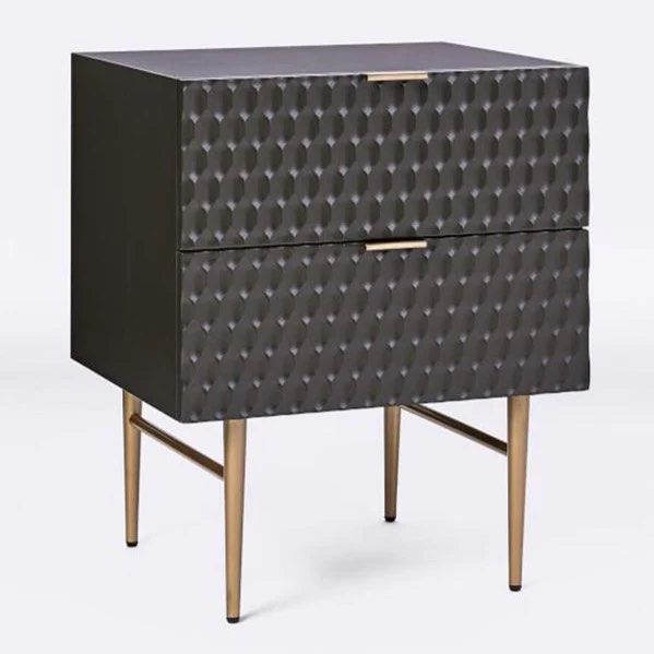 ALVAREZ White Nightstands Set of 2 - Radical Homes Singapore