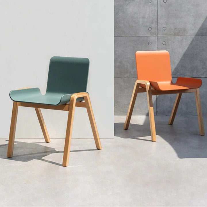 TRILLA Wood Dining Chair (Set of 2) - Radical Homes Singapore