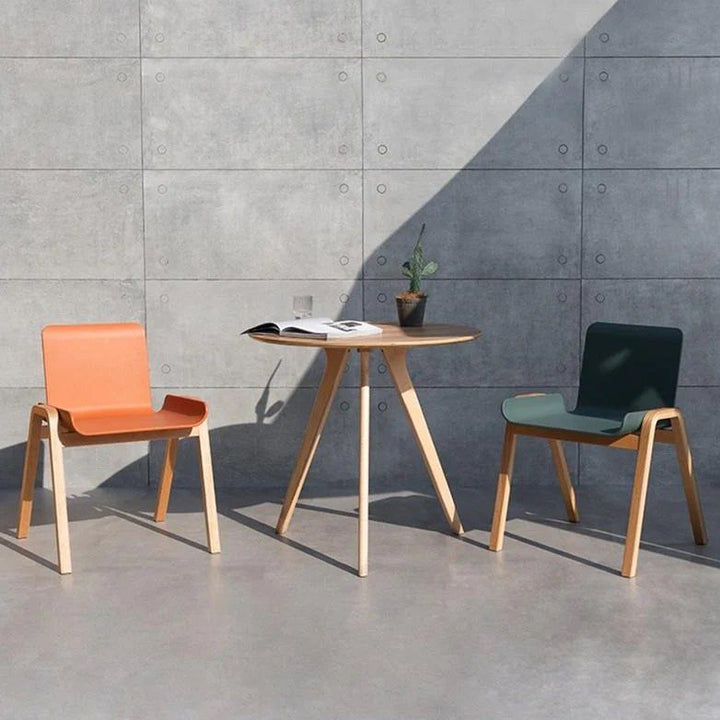 TRILLA Wood Dining Chair (Set of 2) - Radical Homes Singapore