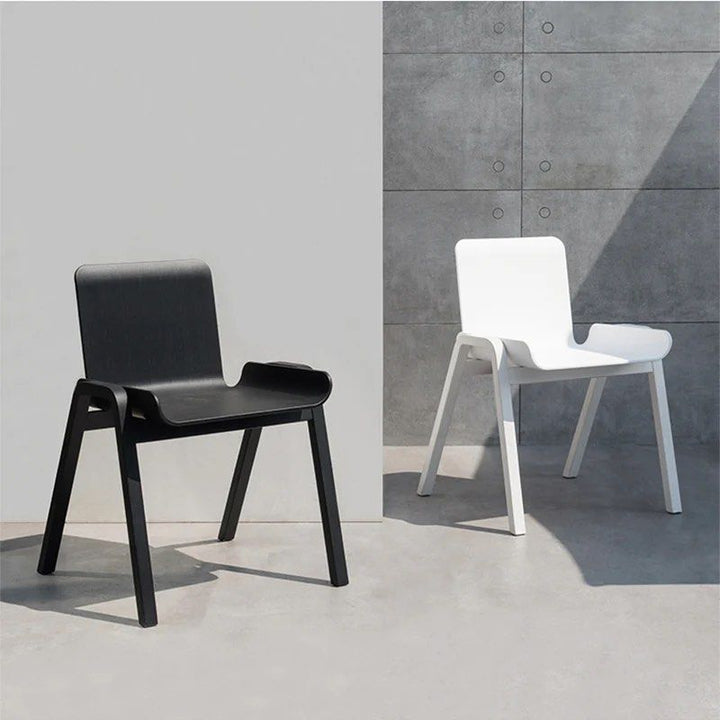 TRILLA Wood Dining Chair (Set of 2) - Radical Homes Singapore