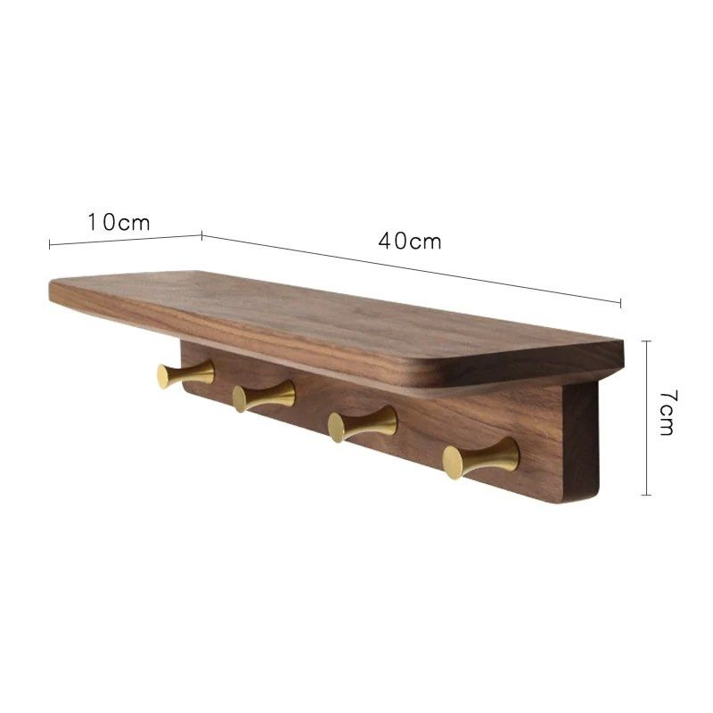 PETRA Solid Wood Hook Rack - Radical Homes Singapore