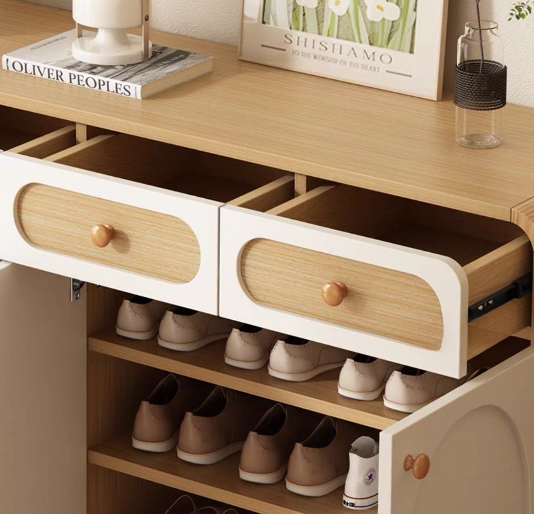 KAIVORA Japandi Shoe Cabinet