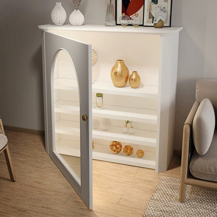 KYOTE Japandi Display Cabinet - Radical Homes Singapore