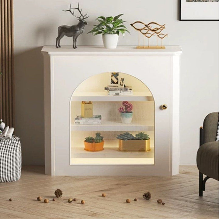 KYOTE Japandi Display Cabinet - Radical Homes Singapore
