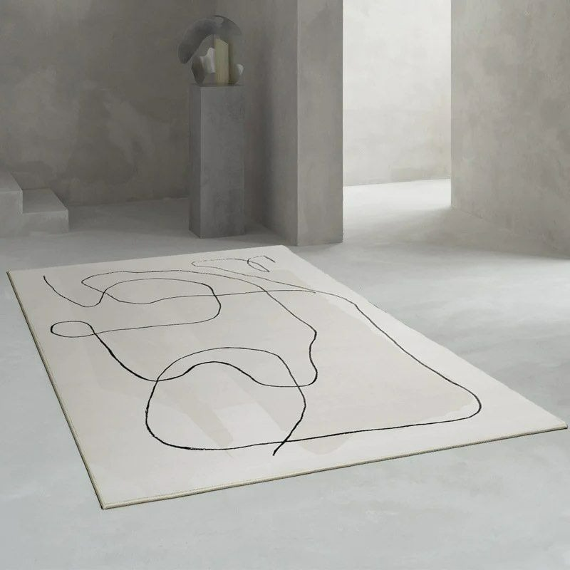 BRBRAMBLEWINK Abstract Gray Area Rug - Cassa Haus Singapore