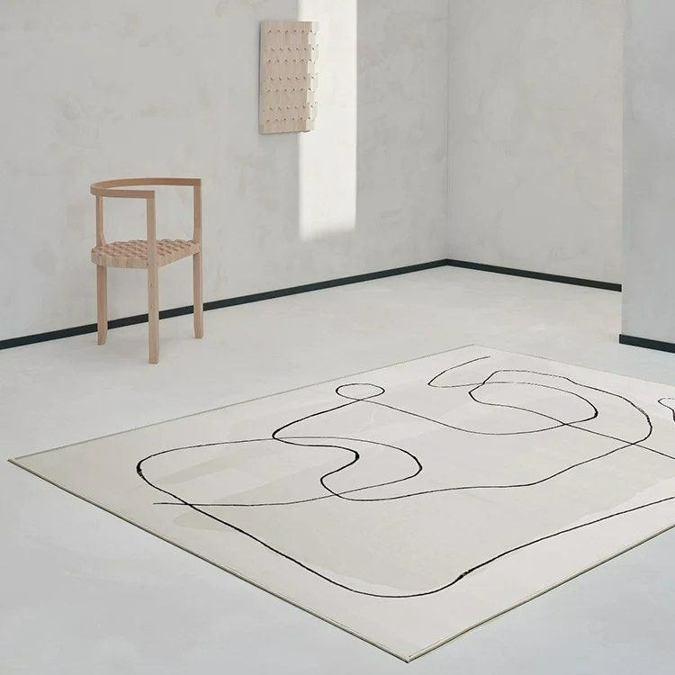 BRBRAMBLEWINK Abstract Gray Area Rug - Cassa Haus Singapore