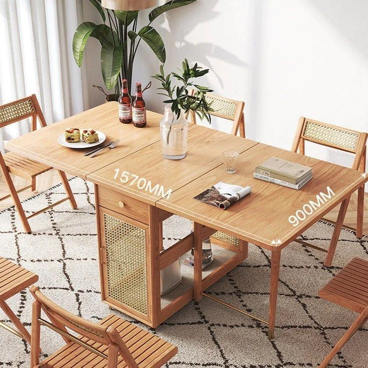 CHANDLER Foldable Dining Table & Chair Set - Radical Homes Singapore