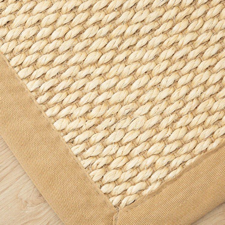 LARS Beige Sisal Handmade Carpet - Radical Homes Singapore