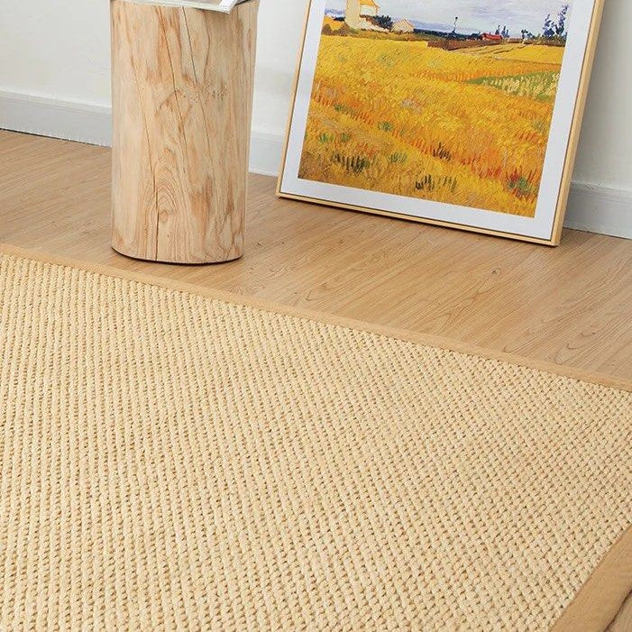 LARS Beige Sisal Handmade Carpet - Radical Homes Singapore