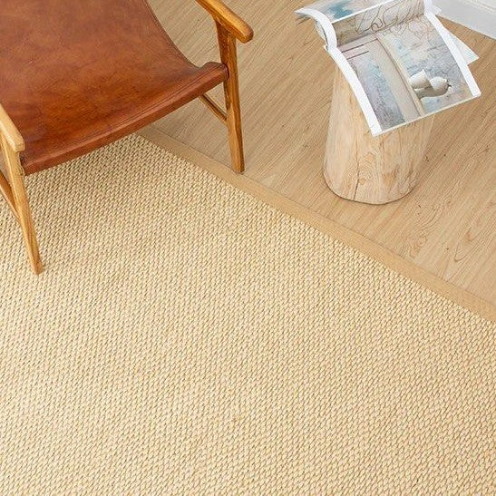 LARS Beige Sisal Handmade Carpet - Radical Homes Singapore