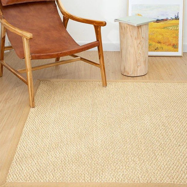 LARS Beige Sisal Handmade Carpet - Radical Homes Singapore