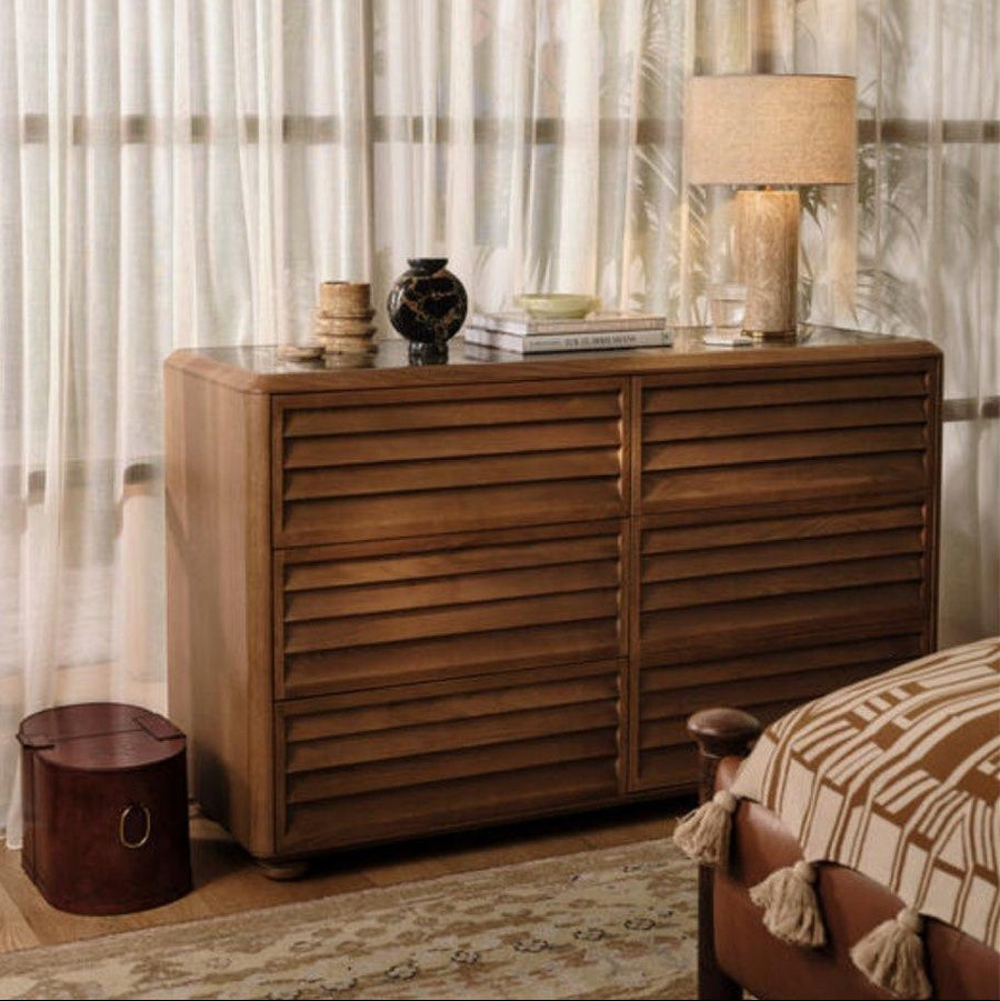 ANGELO Marble Chest Of Drawers - Radical Homes Singapore