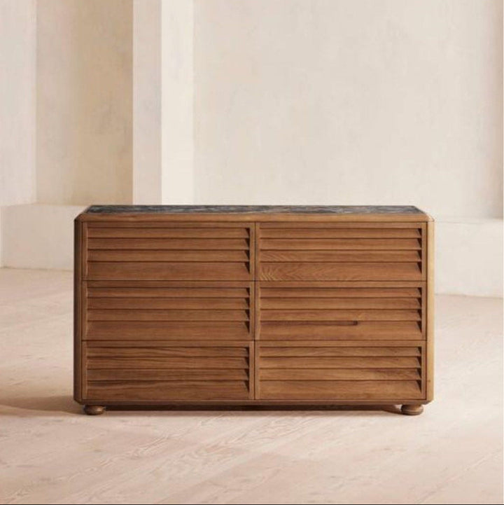 QUARRY Marble Chest Of Drawers
