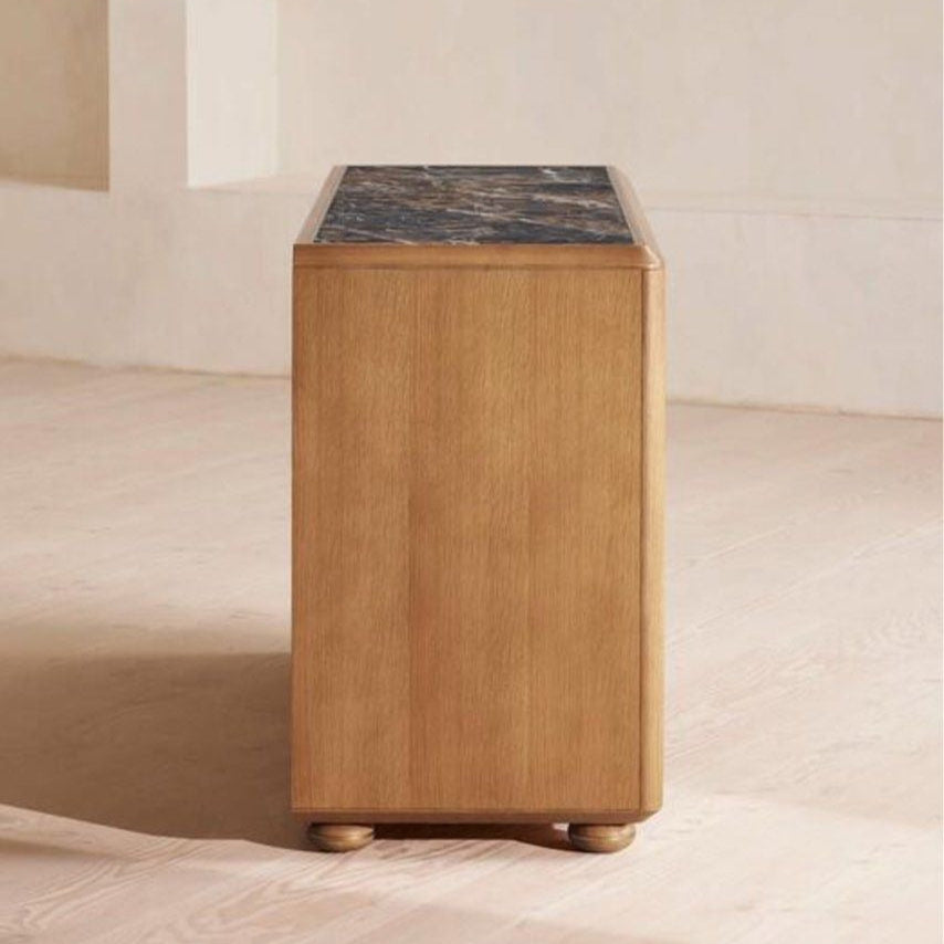 ANGELO Marble Chest Of Drawers - Radical Homes Singapore