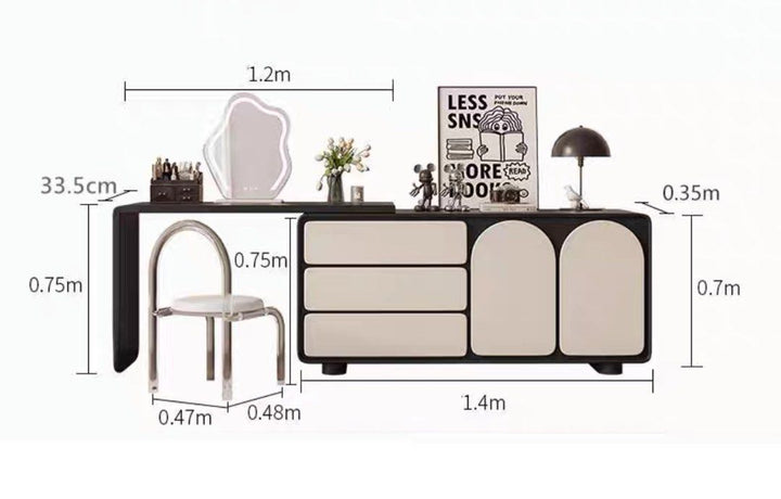 ANNA Modern Vanity Table - Radical Homes Singapore