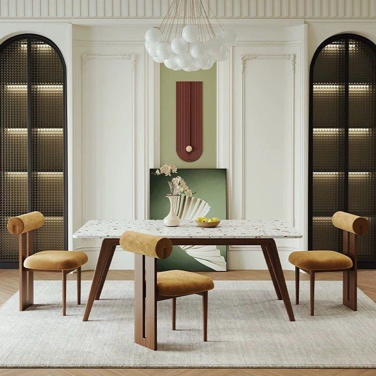 CELINE Modern Terrazzo Dining Table - Radical Homes Singapore