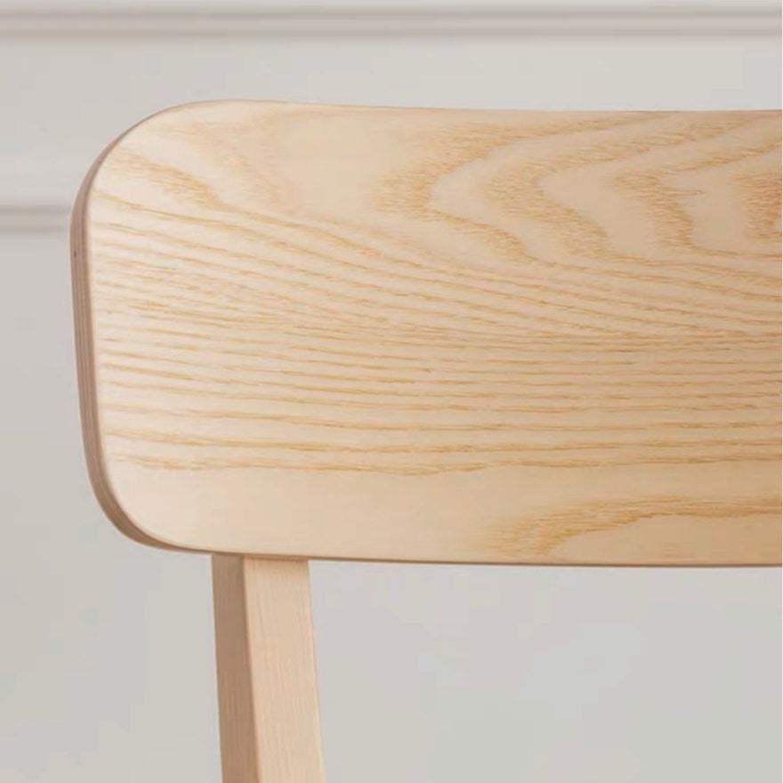 LONNIE Modern Oak Wood Dining Chair - Radical Homes Singapore