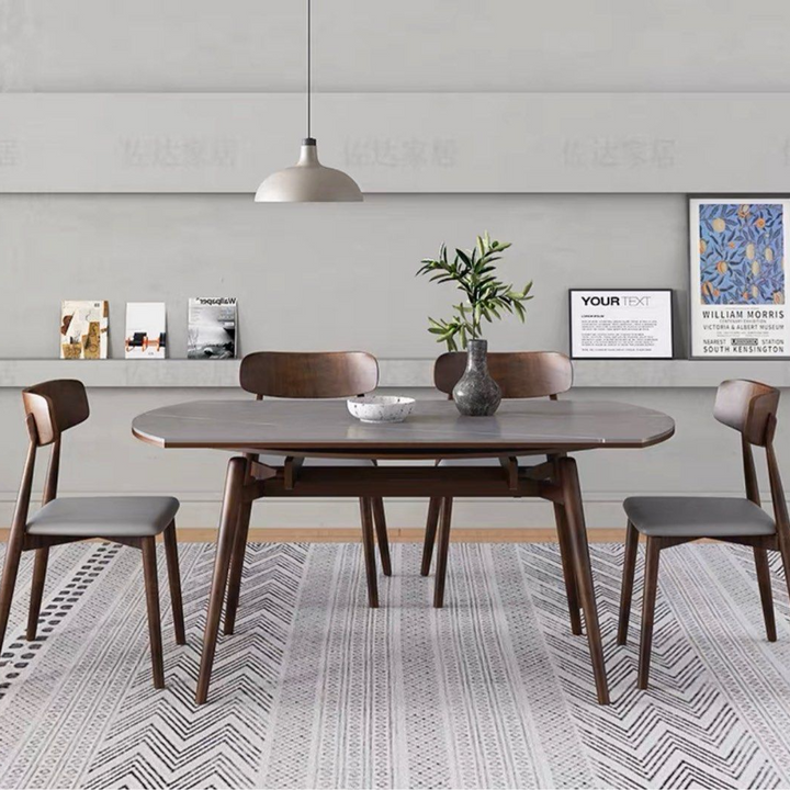 DAVIN Sintered Stone Foldable Dining Table - Radical Homes Singapore