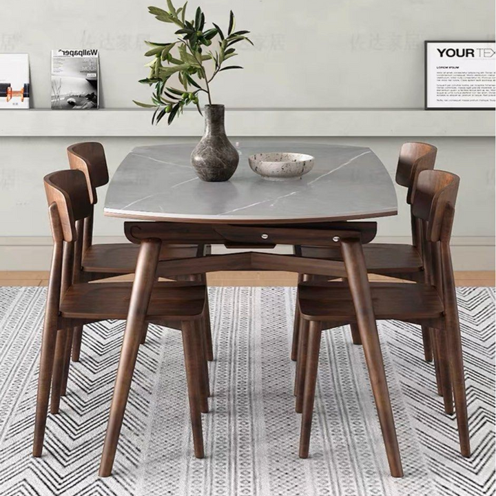 DAVIN Sintered Stone Foldable Dining Table - Radical Homes Singapore