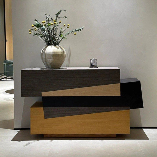 TIMVORA Modern Solid Wood Console Table - Cassa Haus Singapore