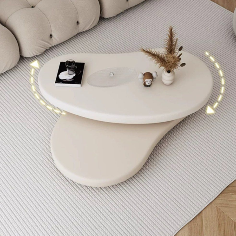QUIN Japandi Rotatable Coffee Table - Radical Homes Singapore
