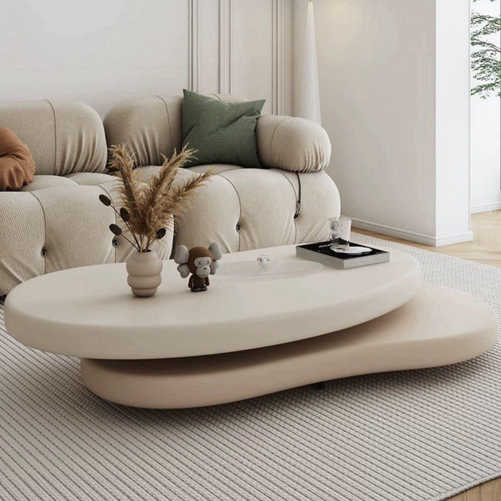 QUIN Japandi Rotatable Coffee Table - Radical Homes Singapore
