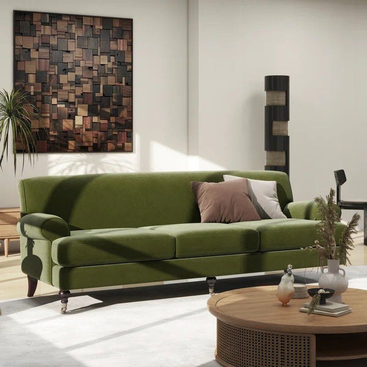 ASHEIL Victorian Velvet Sofa - Radical Homes Singapore