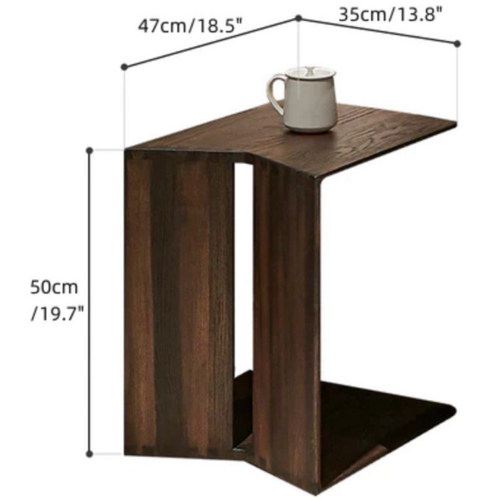 SANTIAGO Wood End Table - Radical Homes Singapore