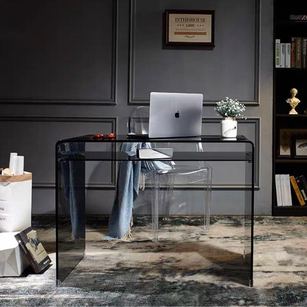 DELANEY Glass Desk - Cassa Haus Singapore