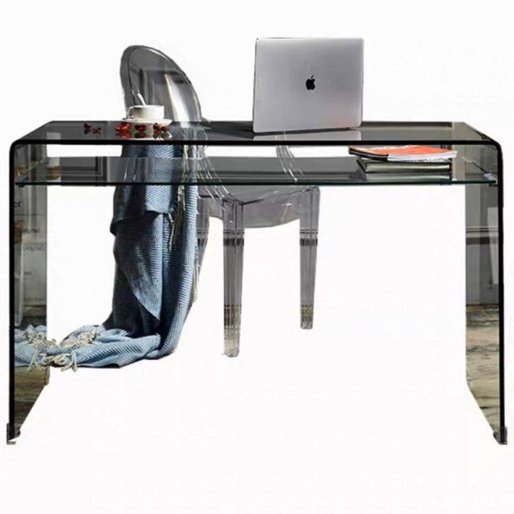 DELANEY Glass Desk - Cassa Haus Singapore
