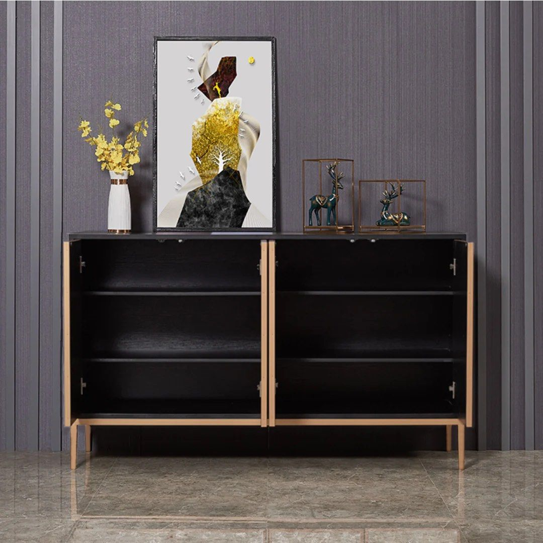 RELKIE Wood Sideboard - Radical Homes Singapore