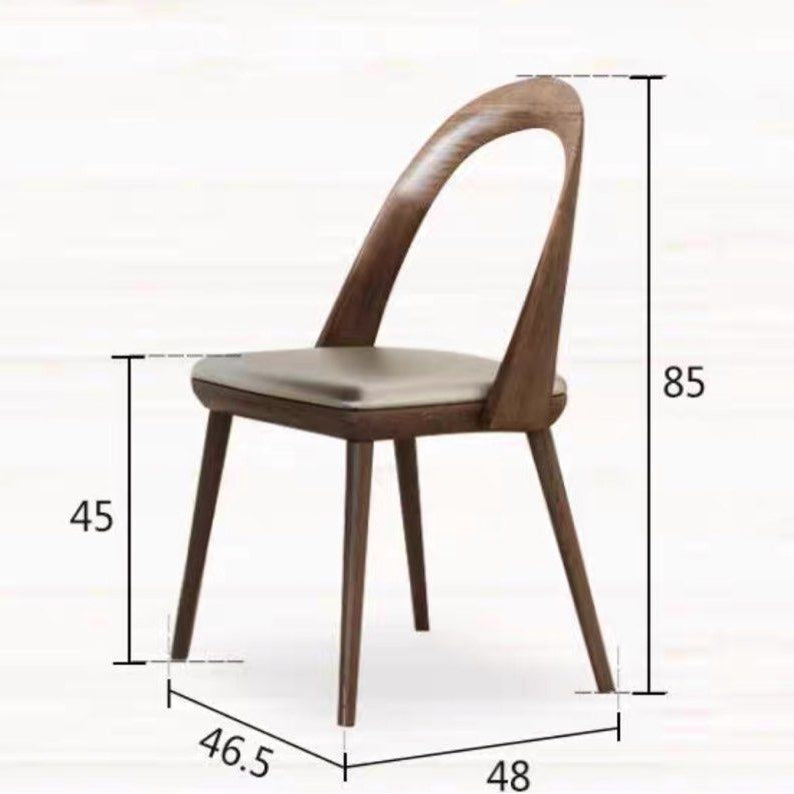 MARKO Postmodern Solid Wood Dining Chair - Radical Homes Singapore