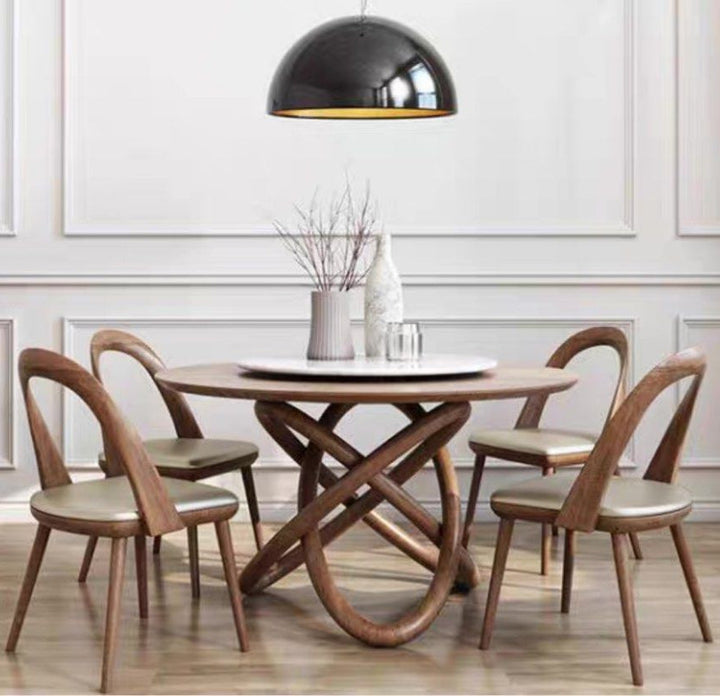 MARKO Postmodern Solid Wood Dining Chair - Radical Homes Singapore