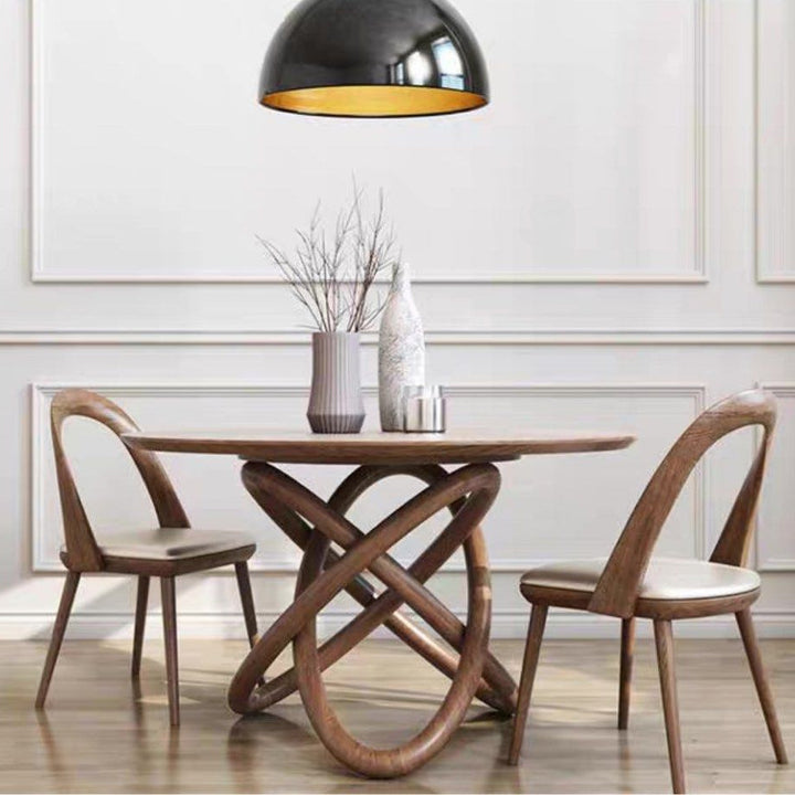 MARKO Postmodern Solid Wood Dining Chair - Radical Homes Singapore