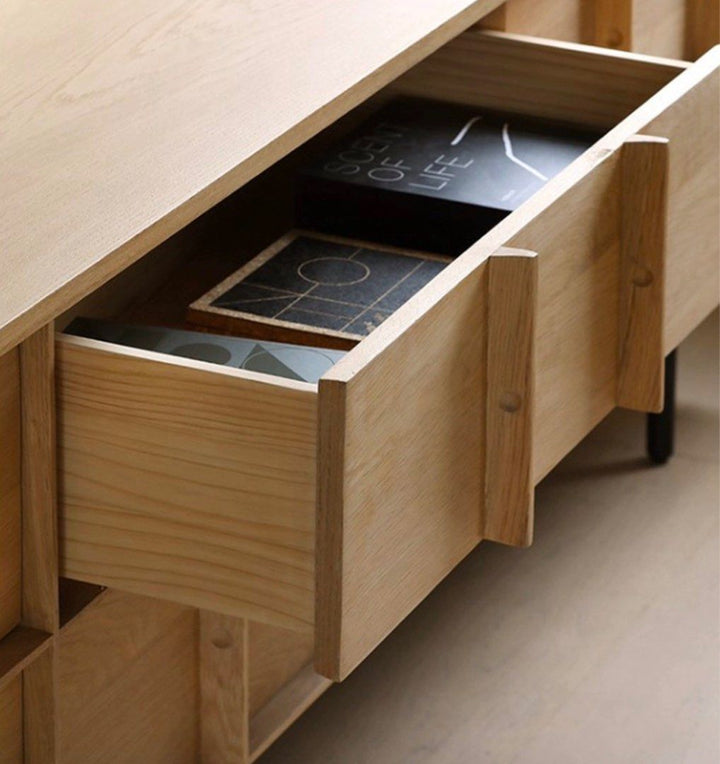 IGORA Modern Solid Wood TV Console - Radical Homes Singapore
