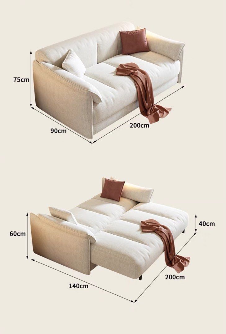 DION Modern Sofa Bed - Radical Homes Singapore