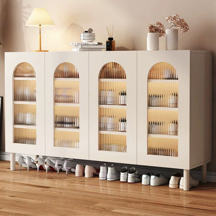 LUMEVAN Modern Shoe Cabinet - Cassa Haus Singapore